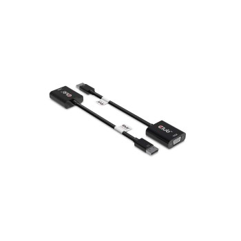 Club 3D Câble adaptateur DPTM auf VGA Aktiv DisplayPort - VGA