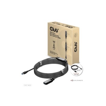 Club 3D Câble d'extension USB 3.2 Gen.1 USB A - USB A 10 m