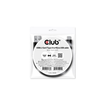 Club 3D Câble USB CAC-1408 USB A - Micro-USB A 1 m
