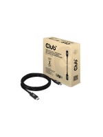 Club 3D, USB4 Gen2x2 Typ-C cable 4K60Hz, cable, 2.0 Meter, Daten 20Gbps, PD 240W