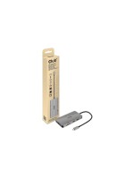 Club 3D, Hub Type-C 8 in 1, HSMI, USB-A, RJ45, SD/micro SD, 100W Chargi
