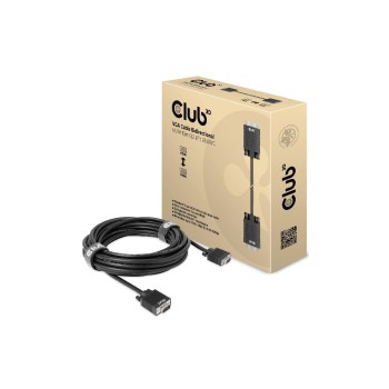 Club 3D, VGA-cable Bidirektional, cable, 10 Meter Club 3D, VGA-cable Bidirektional, cable, 10 Meter