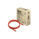 Club 3D, cable USB Typ-C USB-IF Zert., PD 240W, 3m