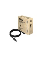 Club 3D, USB4 Gen3x2 Typ-C 8K60Hz, Kabel, 2.0 Meter, 40Gbps, PD 240W