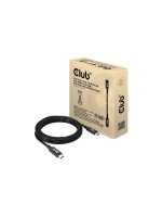 Club 3D, USB4 Gen3x2 Typ-C 8K60Hz, cable, 3.0 Meter, 40Gbps, PD 240W