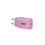 Club 3D, Ladegerät 30W 2 stk, Pink, PD bis 30Watt (15V/2A)