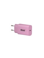 Club 3D, Ladegerät 30W 2 stk, Pink, PD bis 30Watt (15V/2A)
