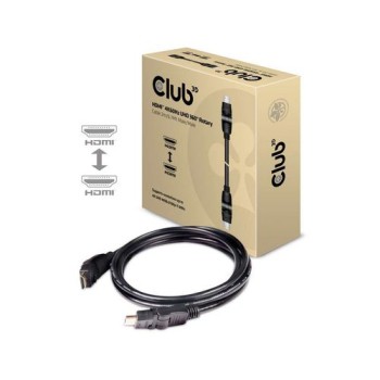 Club 3D, HDMI2.0 4K60Hz UHD cable, 360° drehbar, 2.0 Meter Club 3D, HDMI2.0 4K60Hz UHD cable, 360° drehbar, 2.0 Meter