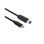 Club 3D, USB 3.1 Gen.2 Type-C auf Type-B, cable, 1.0 Meter