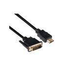 Club 3D Câble DVI-D – HDMI 1.4, 2 m, bidirectionnel