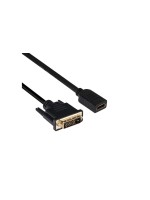 Club 3D, DVI auf HDMI 1.4 Kabel, 2.0 Meter, bidirektional, m/f