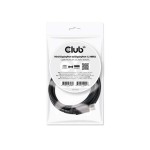 Club 3D Câble Mini DisplayPort – DisplayPort 1.2, 2 m, bidirectionnel