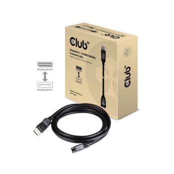 Club 3D, DisplayPort 1.4 HBR3 8K60Hz, Verlängerungscable, 2.0 Meter, bidirektion. Club 3D, DisplayPort 1.4 HBR3 8K60Hz, Verlängerungscable, 2.0 Meter, bidirektion.
