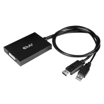 Club 3D Adaptateur DisplayPort - DVI-I actif Club 3D Adaptateur DisplayPort - DVI-I actif