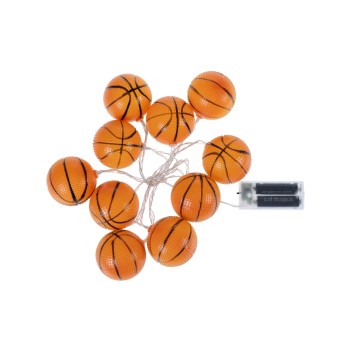 COCON Lichterkette Basketball, 10 LED, mit Timer COCON Lichterkette Basketball, 10 LED, mit Timer