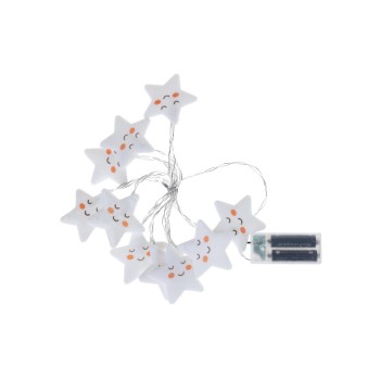COCON Lichterkette Stoffsterne, 10 LED, mit Timer COCON Lichterkette Stoffsterne, 10 LED, mit Timer