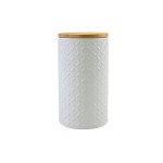 COCON Boîte de rangement Céramique, blanc