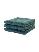 COCON Waschlappen 30x30 cm, eukalyptus,3Stk, 100% Baumwolle, 550g/m2, made in Portugal