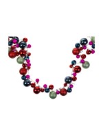 COCON Guirlande lumineuse LED avec boules de Noël, 4 m