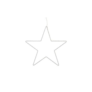 COCON Étoile LED, fil métallique, Ø 30 cm