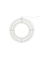 COCON Anneau LED 3D, métal, Ø 30 cm