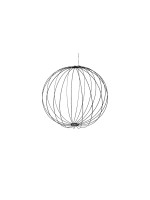 COCON Boule LED 3D, fil métallique, Ø 60 cm