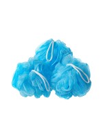 COCON Éponge de douche Bleu clair, 3 pièces