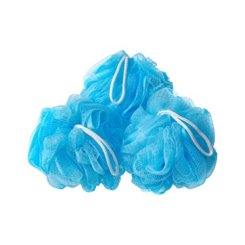 COCON Éponge de douche Bleu clair, 3 pièces COCON Éponge de douche Bleu clair, 3 pièces