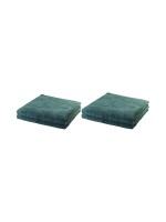 COCON Dusch-/Handtuch, eukalyptus, 4er Set, 100% Baumwolle, 550g/m2, made in Portugal