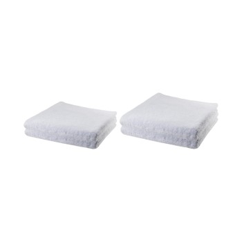 COCON Dusch-/Handtuch, white, 4er Set, 100% Baumwolle, 550g/m2, made in Portugal COCON Dusch-/Handtuch, white, 4er Set, 100% Baumwolle, 550g/m2, made in Portugal