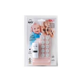 Colop Nio Tampon Little NIO Set Bébé, 10 pièces Colop Nio Tampon Little NIO Set Bébé, 10 pièces