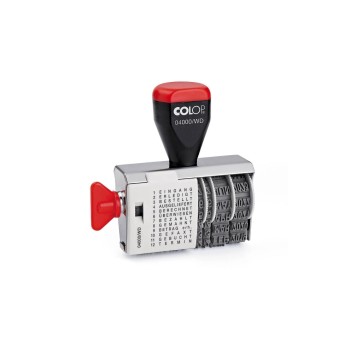 Colop Tampons dateurs et de mots 04000WD Lettres/Chiffres Colop Tampons dateurs et de mots 04000WD Lettres/Chiffres