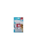 Glorex Stempel MINE for Textilien, Stempel with Stempelkissen and Textilband