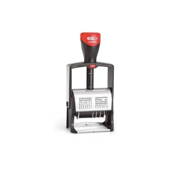 Colop Tampons dateurs et de mots 2000WD Noir Colop Tampons dateurs et de mots 2000WD Noir
