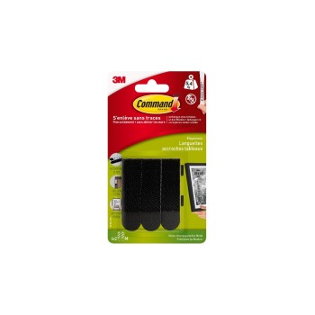 3M Command Bilder-Montagestreifen M, black ,4 Set, Traglast: 5.4 3M Command Bilder-Montagestreifen M, black ,4 Set, Traglast: 5.4