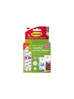 Command Pastille adhésive Command L 8 set, M 4 set, Blanc