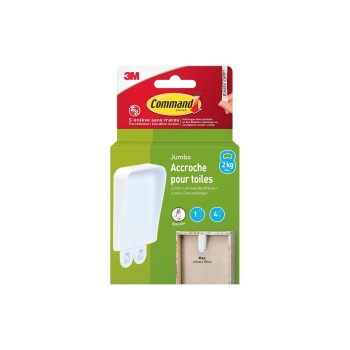 Klebepad Command XL 2.2 kg, Weiss, Montage Streifen für Keilrahmen oder Bilder