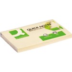 CONNECT Fiche de bloc-notes Quick Notes 12.7 x 7.6 cm Recyclage, 120 feuilles