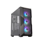 Cooler Master MasterBoX TD500 ARGB, black , 2x 2.5/3.5, 4x .5, 2x USB3.0