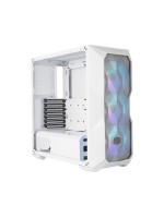 Cooler Master MasterBoX TD500 ARGB WH, white, 2x 2.5/3.5, 4x .5, 2x USB3.0