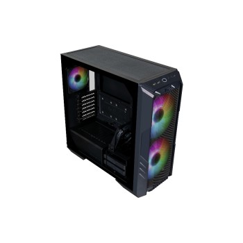 Cooler Master Haf 500 Schwarz, schwarz, 2x 2.5/3.5, 2x 2.5, 2x USB3.2