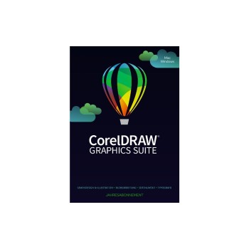 Corel CorelDraw Graphics Suite 365 SUB-RNW, 5-50U, 1y, Win/Mac, ML Corel CorelDraw Graphics Suite 365 SUB-RNW, 5-50U, 1y, Win/Mac, ML