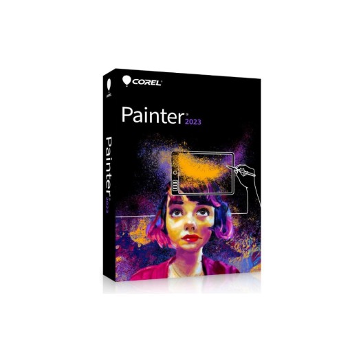 Corel Painter 2023 Box, mise à niveau, Windows/Mac, DE/FR/EN