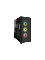 Corsair Midi Tower 5000X RGB TG schwarz, 2x 3.5, 4x 2.5, je 1 USB A/C