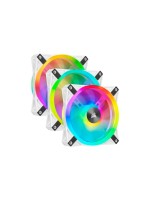 Gehäuselüfter Corsair iCUE QL120 RGB 3er w, 120x120x25mm, 4Pin, 1500rpm, 26dBA