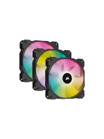 Case ventilator Corsair iCUE SP120 RGB Eli 3P, 120x120x25mm, 4Pin, 550-1500rpm, 18-26.5dBa