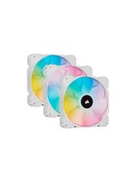 Case ventilator Cor iCUE SP120 RGB Eli 3P WH, 120x120x25mm, 4Pin, 550-1500rpm, 18-26.5dBa