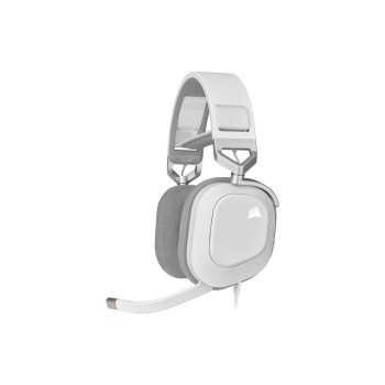 Corsair HS80 RGB Headset, USB, iCue, weiss