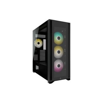 Corsair Midi Tower 7000X RGB TG black , 6x 3.5, 10x 2.5, 4x USB3, 1x USB 3.1 Ty-C Corsair Midi Tower 7000X RGB TG black , 6x 3.5, 10x 2.5, 4x USB3, 1x USB 3.1 Ty-C