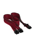 power supply Zubehör Corsair 12+4pin PCIe Gen 5, black /red, 12VHPWR, sleeved, 600W